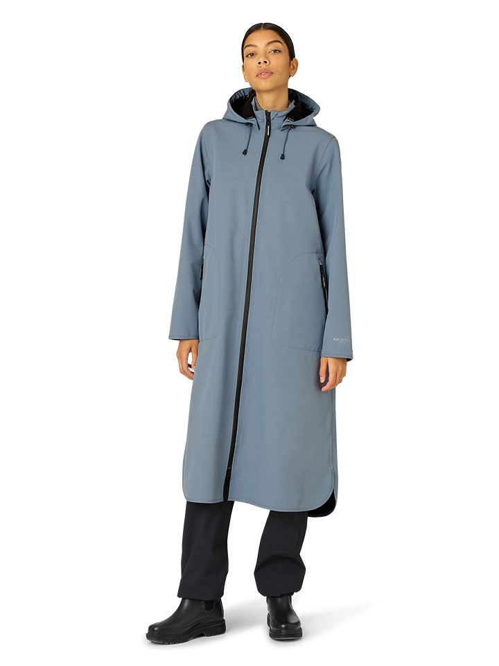 Ilse Jacobsen Płaszcz przeciwdeszczowy w kolorze błękitnym rozmiar: 34