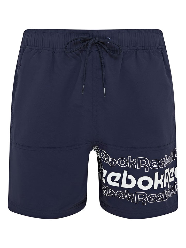 Reebok Szorty kąpielowe "Romford" w kolorze granatowym rozmiar: M