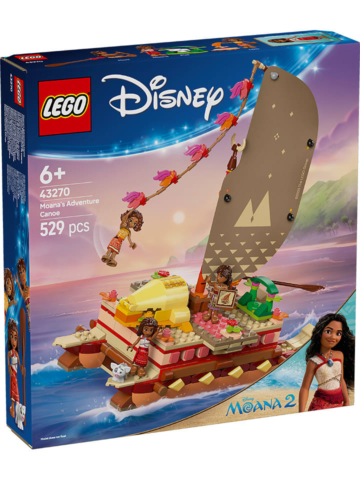 LEGO LEGO®Disney Classic: Moana's Adventure Raft - 6+ rozmiar: onesize