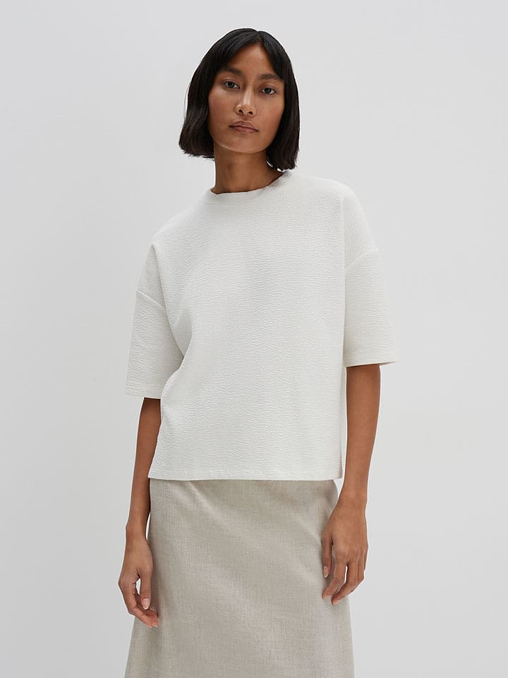 Someday Bluza w kolorze białym rozmiar: 38