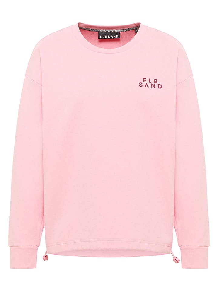 ELBSAND Bluza "Caris" w kolorze jasnoróżowym rozmiar: M