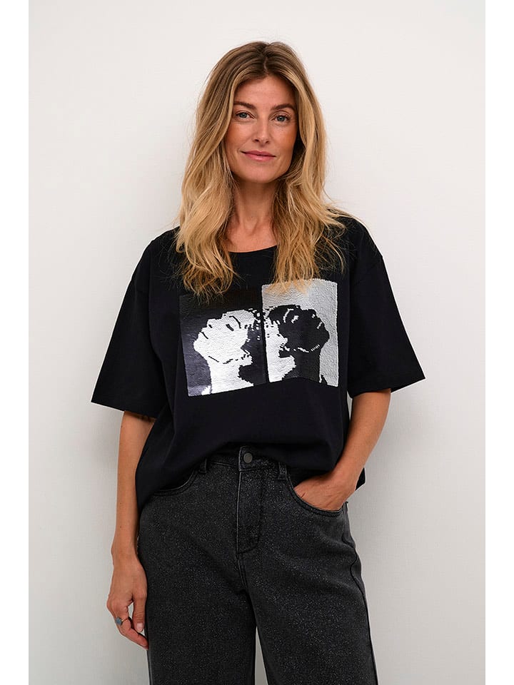 Cream Koszulka "Ginny" w kolorze czarnym rozmiar: M