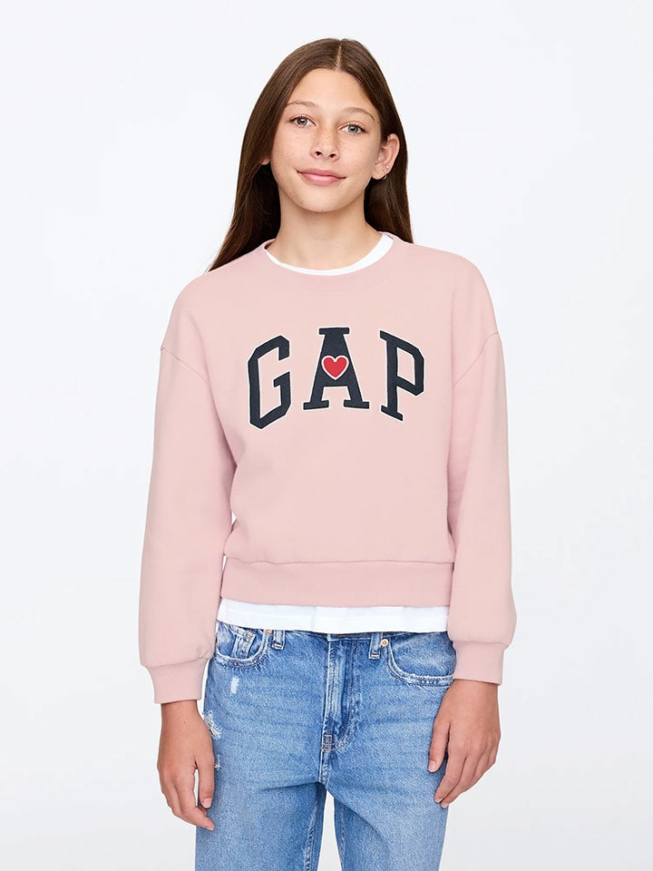 GAP Bluza w kolorze jasnoróżowym rozmiar: 116/122