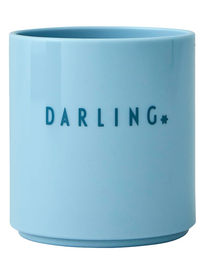 Design Letters Kubek "Mini Favourite" w kolorze niebieskim - 220 ml rozmiar: onesize