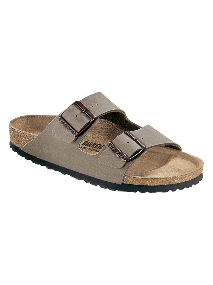 Birkenstock Klapki "Arizona" w kolorze szarym rozmiar: 42