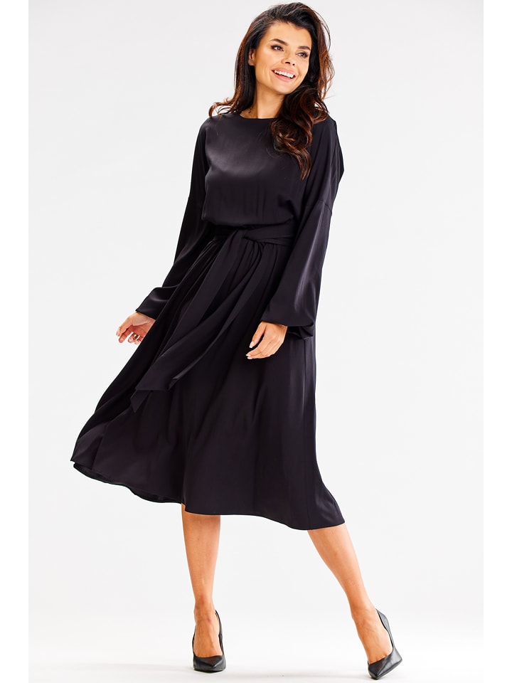 Awama Sukienka w kolorze czarnym rozmiar: M