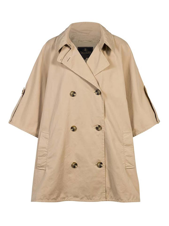 Herrlicher Trencz w kolorze beżowym rozmiar: S