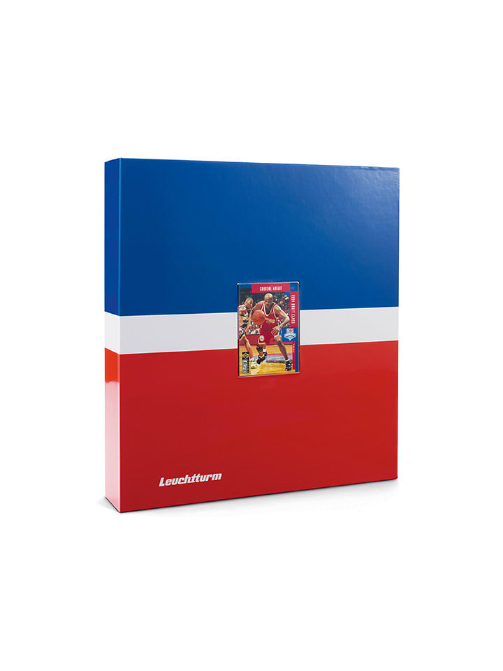 Leuchtturm Album kolekcjonerski "Pro - Sport" w kolorze niebiesko-czerwonym - 32,5 x 30 cm rozmiar: onesize