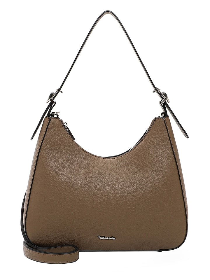 Tamaris Torebka "Georgie" w kolorze szarobrązowym - 31 x 24 x 9 cm rozmiar: onesize