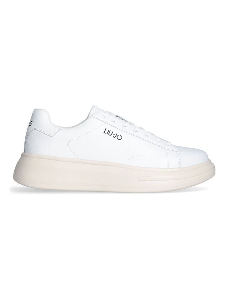 Liu Jo Skórzane sneakersy w kolorze białym rozmiar: 43