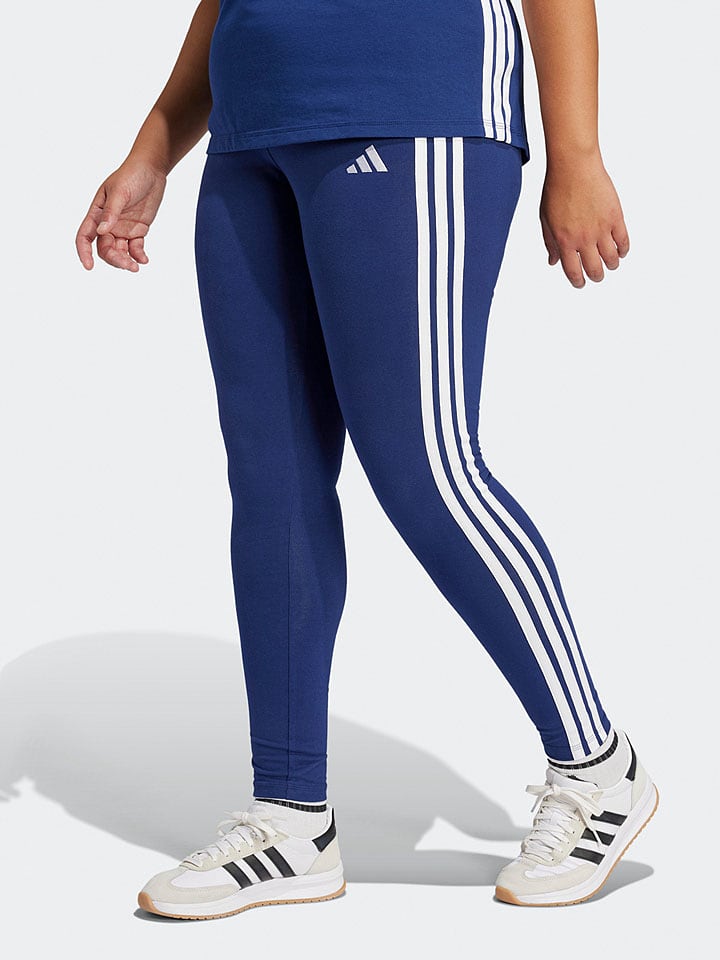 adidas Legginsy funkcyjne w kolorze granatowym rozmiar: 3X