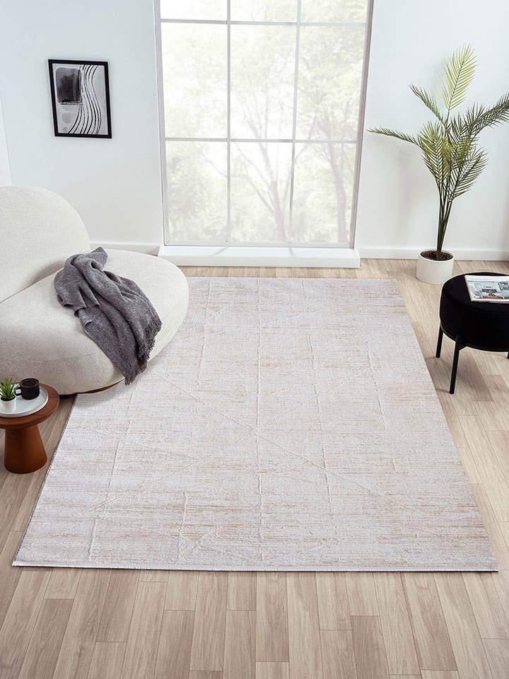 Mioli Dywan "Parla" w kolorze kremowym rozmiar: 80x150 cm