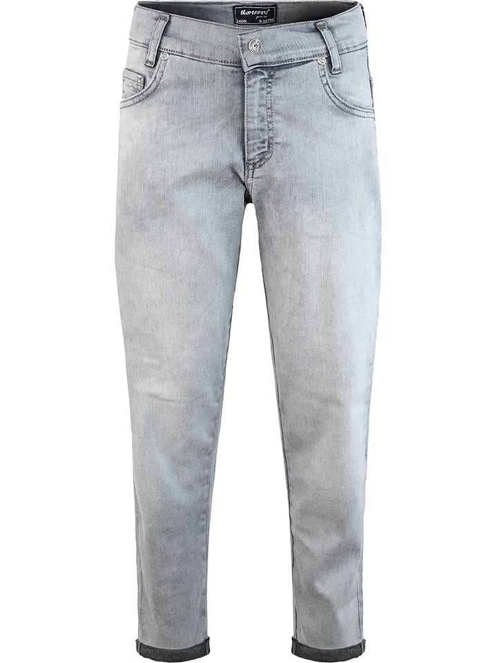 Blue Effect Dżinsy - Tapered fit - w kolorze jasnoszarym rozmiar: 164