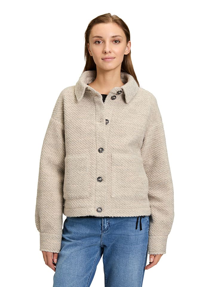 CARTOON Kurtka przejściowa w kolorze beżowym rozmiar: 36