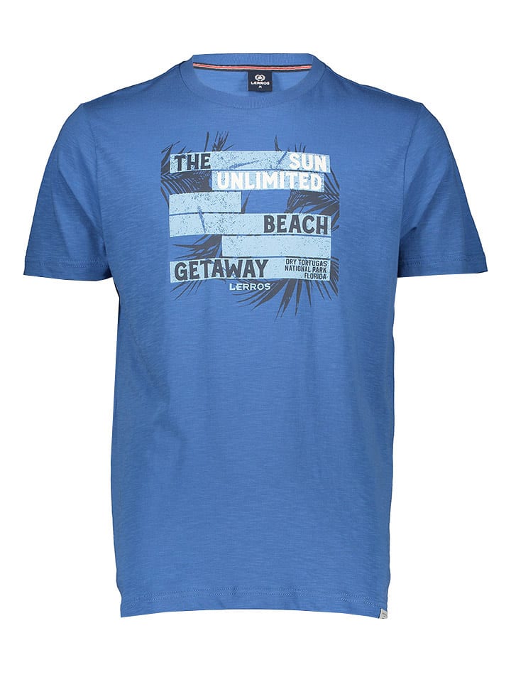 Lerros Koszulka w kolorze niebieskim rozmiar: L