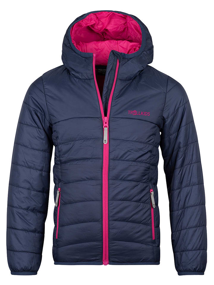 Trollkids Kurtka przejściowa "Eikefjord" w kolorze granatowym rozmiar: 128