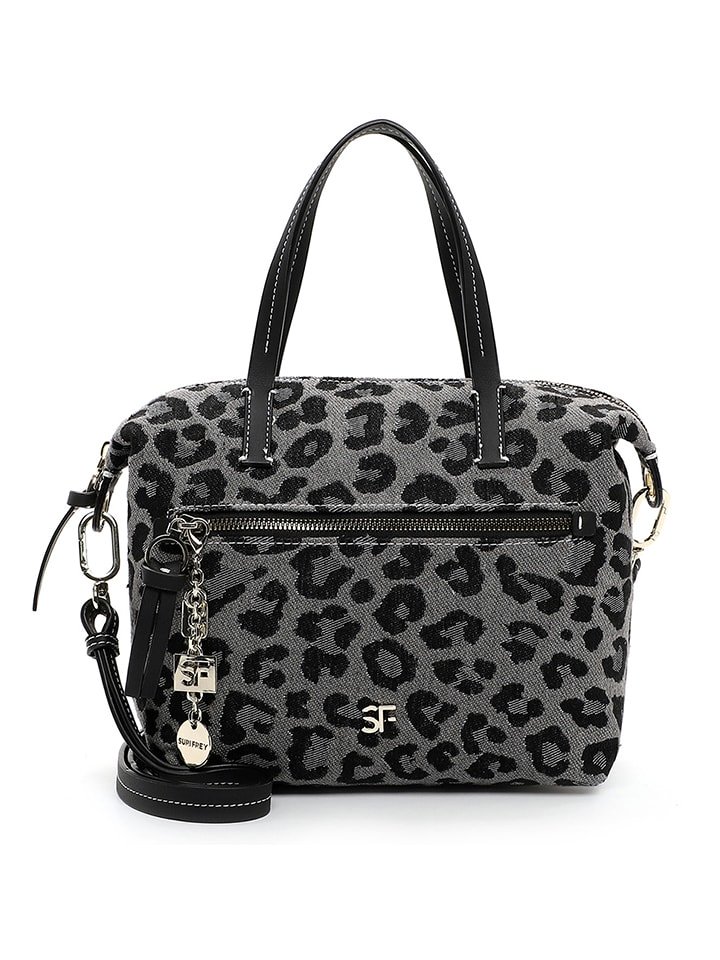SURI FREY Torebka "Tammy" w kolorze szaro-czarnym - 33 x 23 x 13 cm rozmiar: onesize