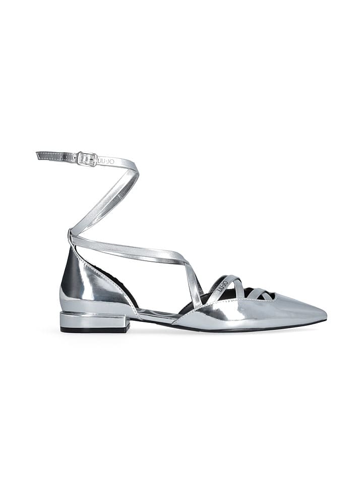 Liu Jo Baleriny w kolorze srebrnym rozmiar: 41