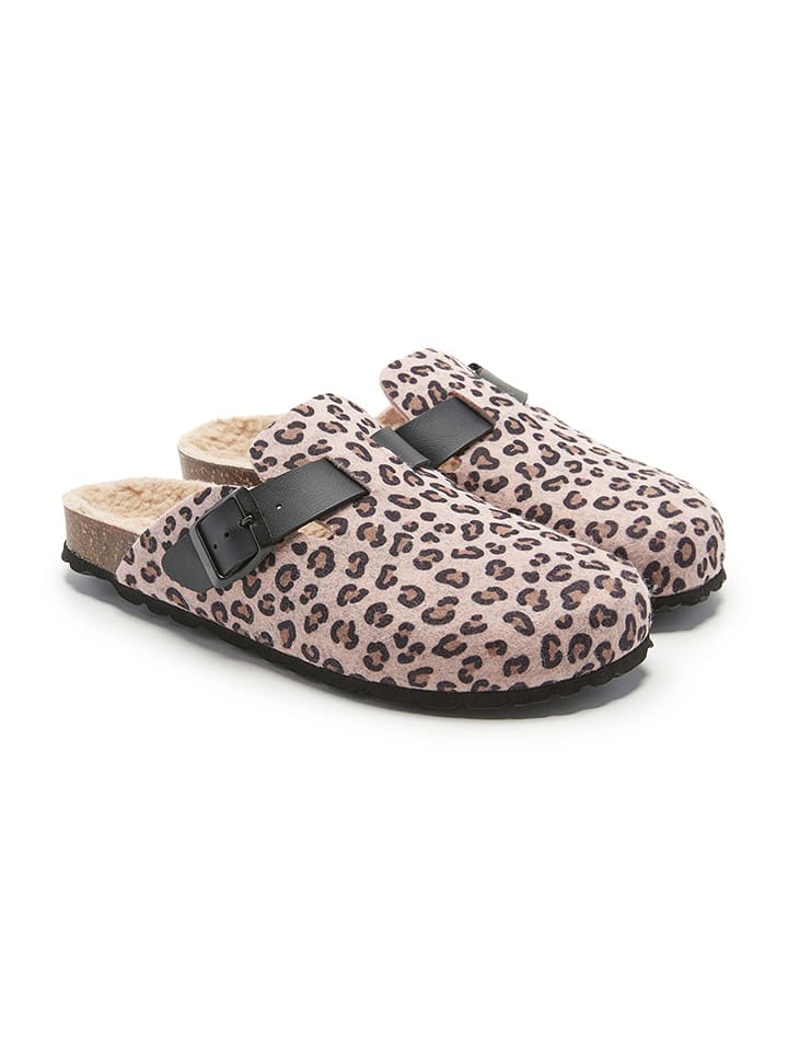 billowy Kapcie w kolorze brązowo-jasnoróżowym rozmiar: 37