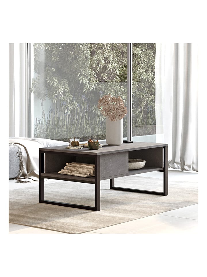 Scandinavia Concept Ława w kolorze szarym - 100 x 44,5 x 60 cm rozmiar: onesize