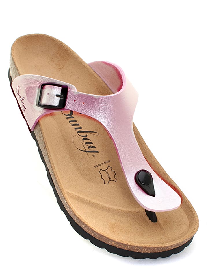 Sunbay Japonki "Camelia" w kolorze jasnoróżowym rozmiar: 39