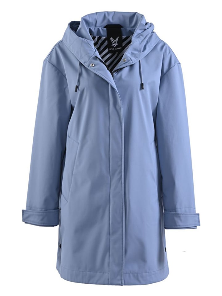 Fuchs Schmitt Płaszcz przejściowy w kolorze błękitnym rozmiar: 42