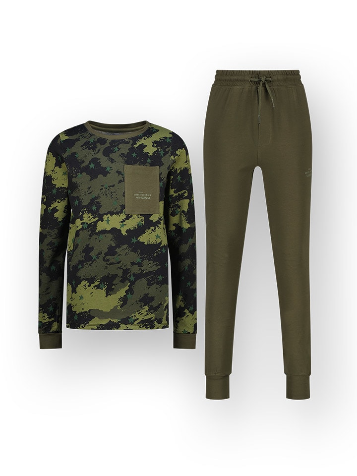 Vingino Piżama w kolorze khaki rozmiar: 170/176