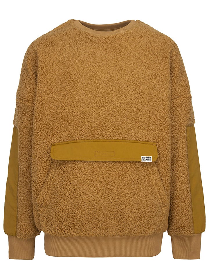 Converse Bluza polarowa w kolorze jasnobrązowym rozmiar: 152/158