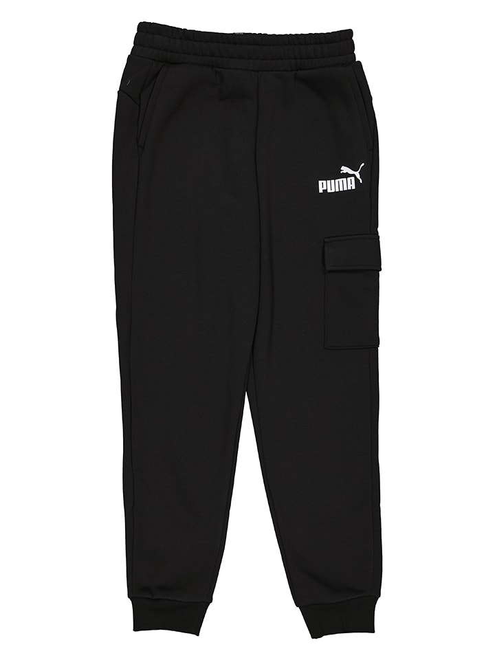 Puma Spodnie dresowe "ESS" w kolorze czarnym rozmiar: 116