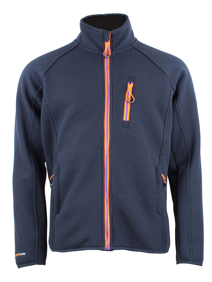 Peak Mountain Kurtka polarowa "Caprisio" w kolorze granatowym rozmiar: XL