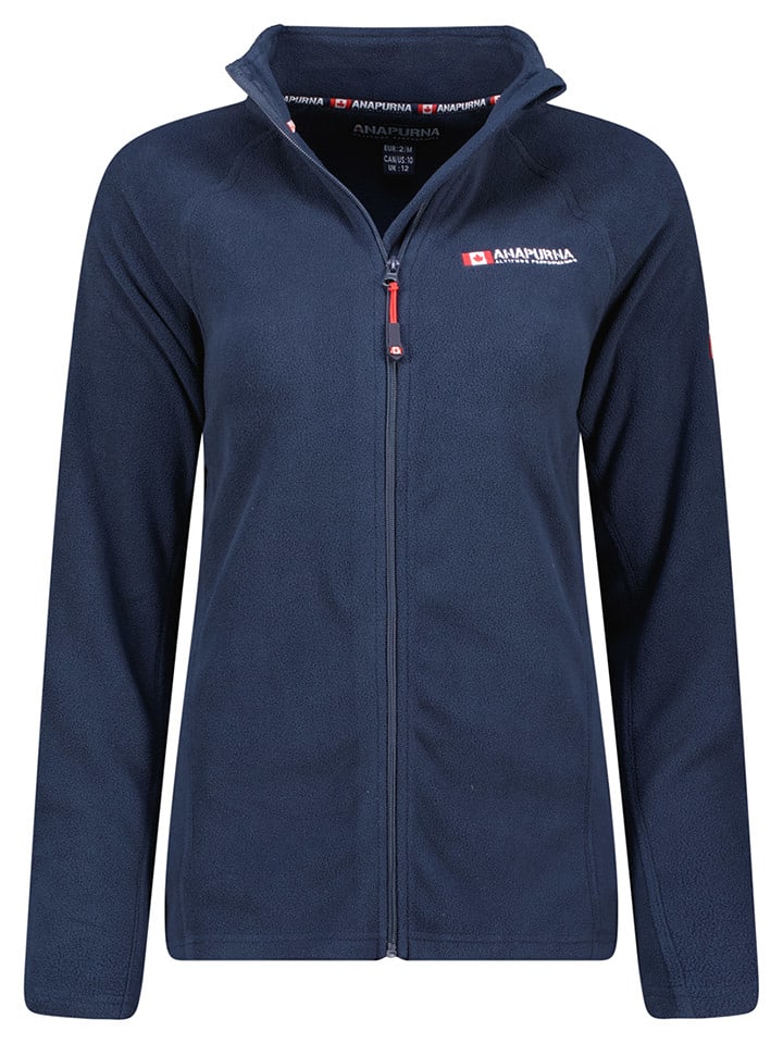 ANAPURNA Kurtka polarowa "Tonneau" w kolorze granatowym rozmiar: S