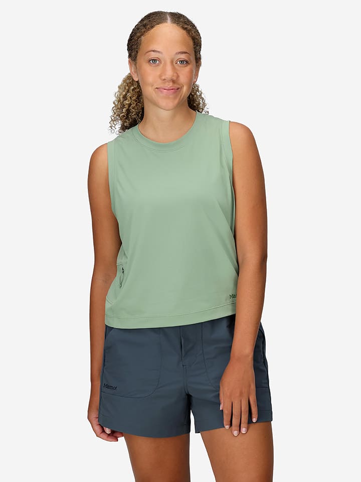 Marmot Top funkcyjny w kolorze szarozielonym rozmiar: XS