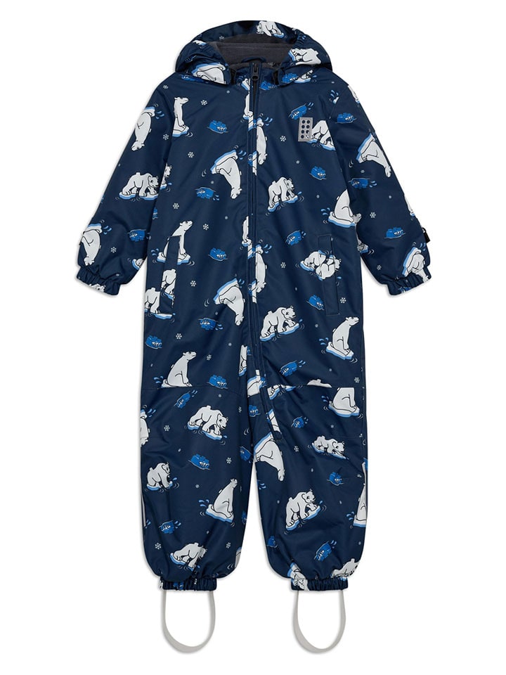 LEGO Kombinezon zimowy "Jeri" w kolorze granatowym rozmiar: 86