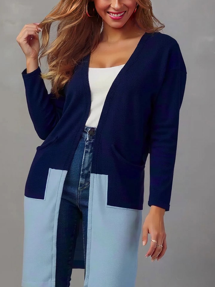 LA Angels Kardigan w kolorze granatowo-błękitnym rozmiar: M