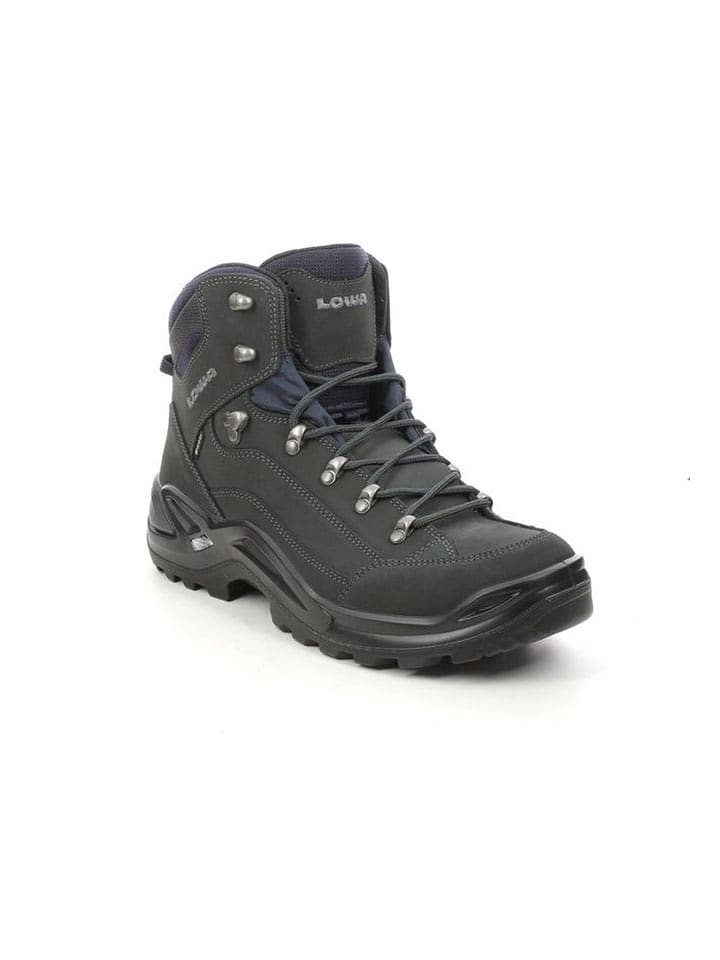 LOWA Skórzane buty turystyczne "Renegade GTX Mid" w kolorze czarnym rozmiar: 45