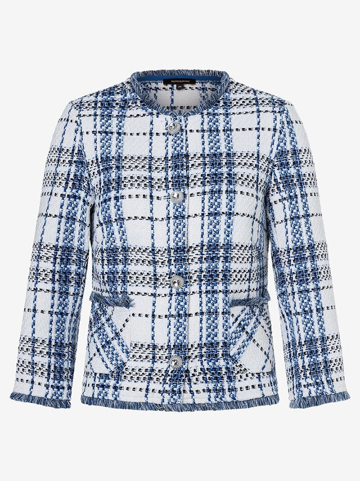 More & More Blezer w kolorze biało-granatowym rozmiar: 32