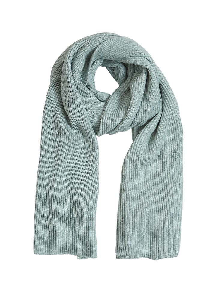 MOSS COPENHAGEN Szal "Rachelle" w kolorze turkusowym - 190 x 60 cm rozmiar: onesize