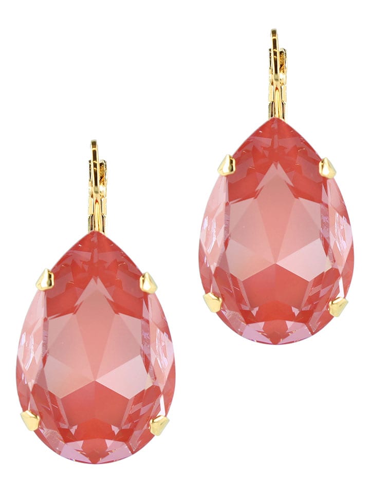 Otazu Pozłacane kolczyki z kryształami Swarovski rozmiar: onesize