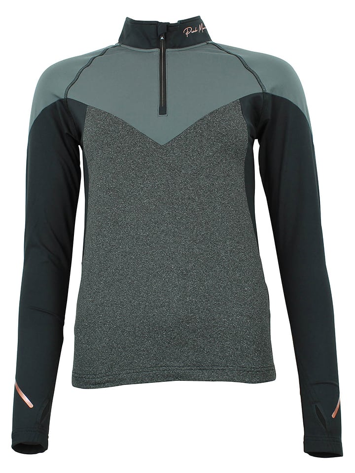 Peak Mountain Koszulka funkcyjna "Antor" w kolorze czarnym rozmiar: M