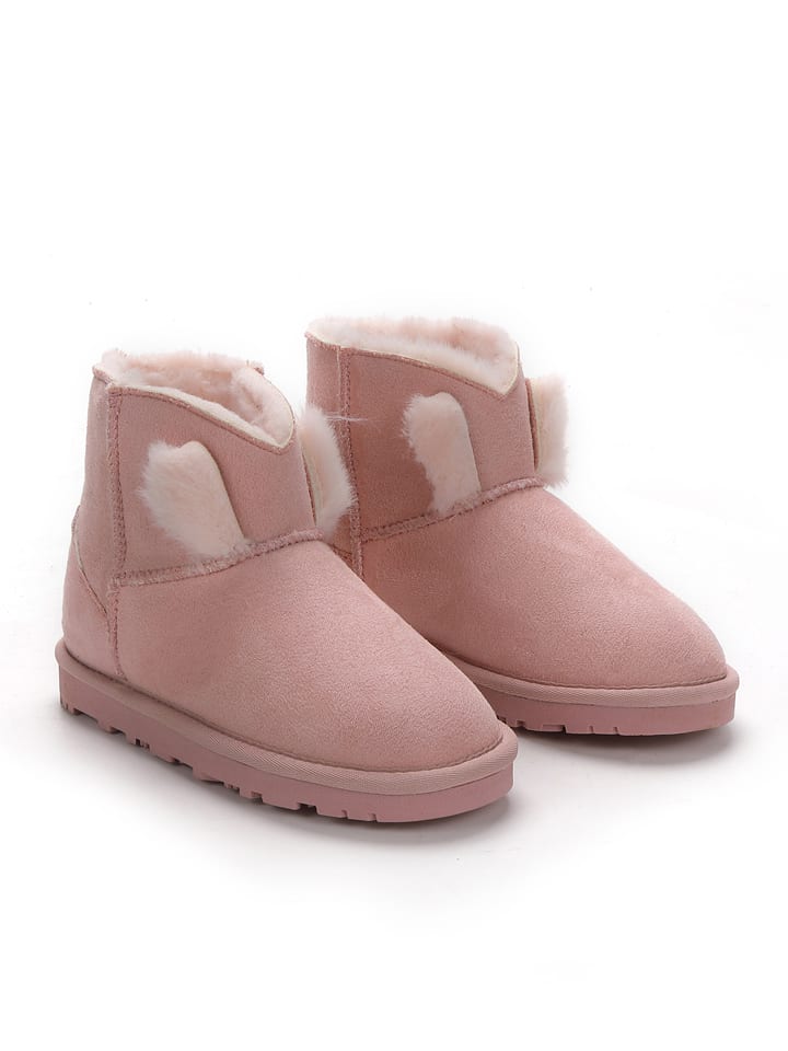 ISLAND BOOT Botki zimowe "Kust" w kolorze jasnoróżowym rozmiar: 28