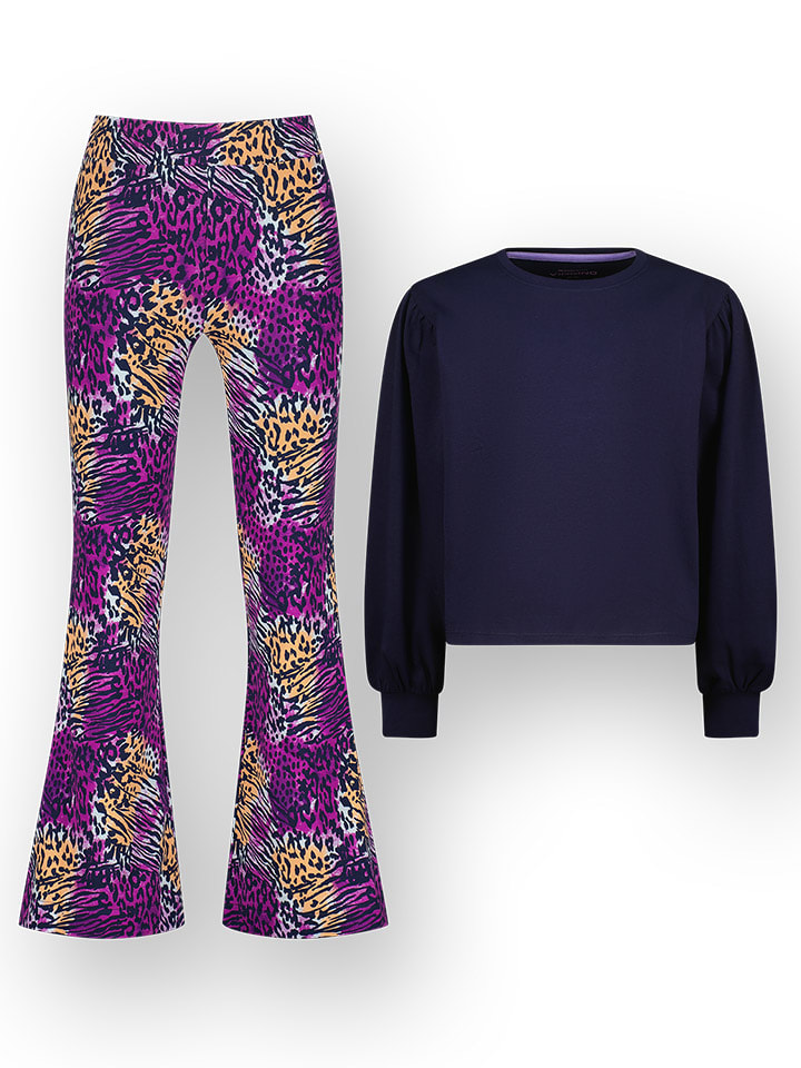 Vingino Piżama w kolorze granatowo-fioletowym rozmiar: 158/164