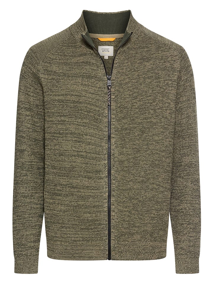 Camel Active Kardigan w kolorze khaki rozmiar: 3XL
