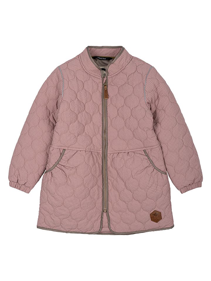 mikk-line Płaszcz termiczny w kolorze różowym rozmiar: 110