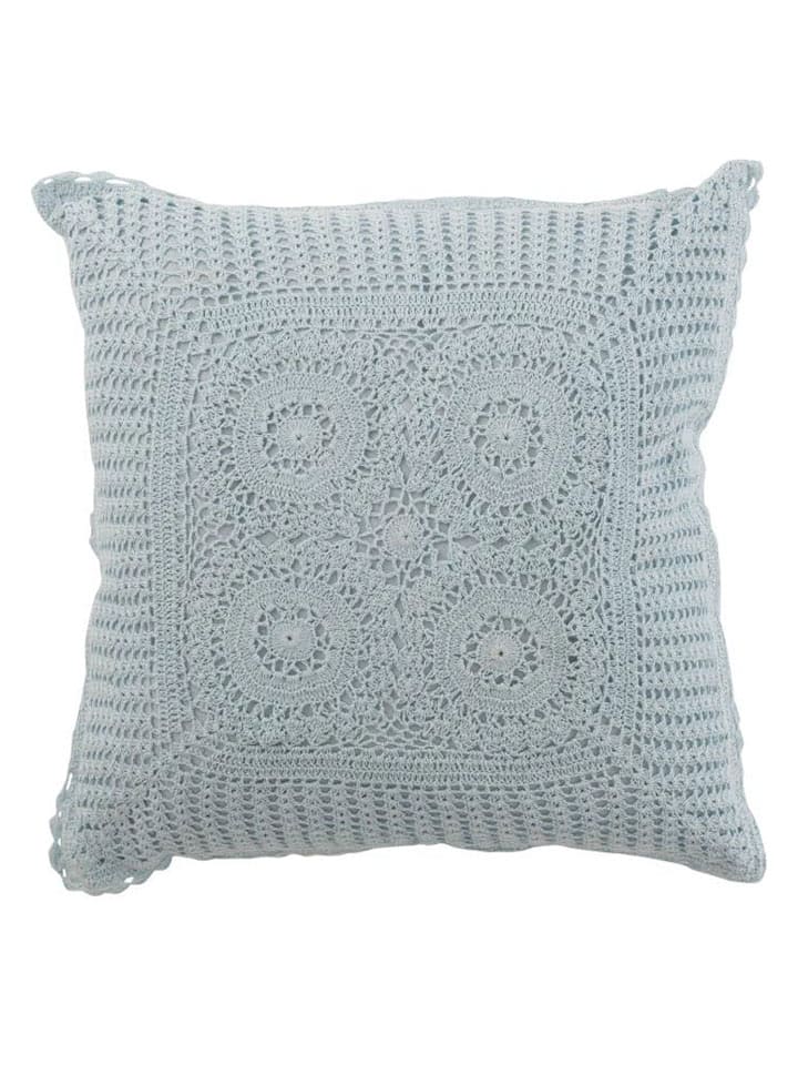 J Line Poduszka w kolorze błękitnym - 45 x 45 cm rozmiar: onesize