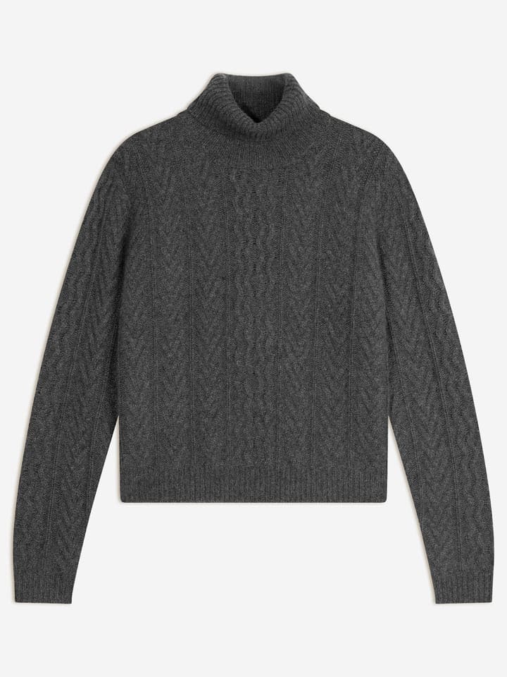 Perfect Cashmere Kaszmirowy golf "Poso" w kolorze antracytowym rozmiar: L