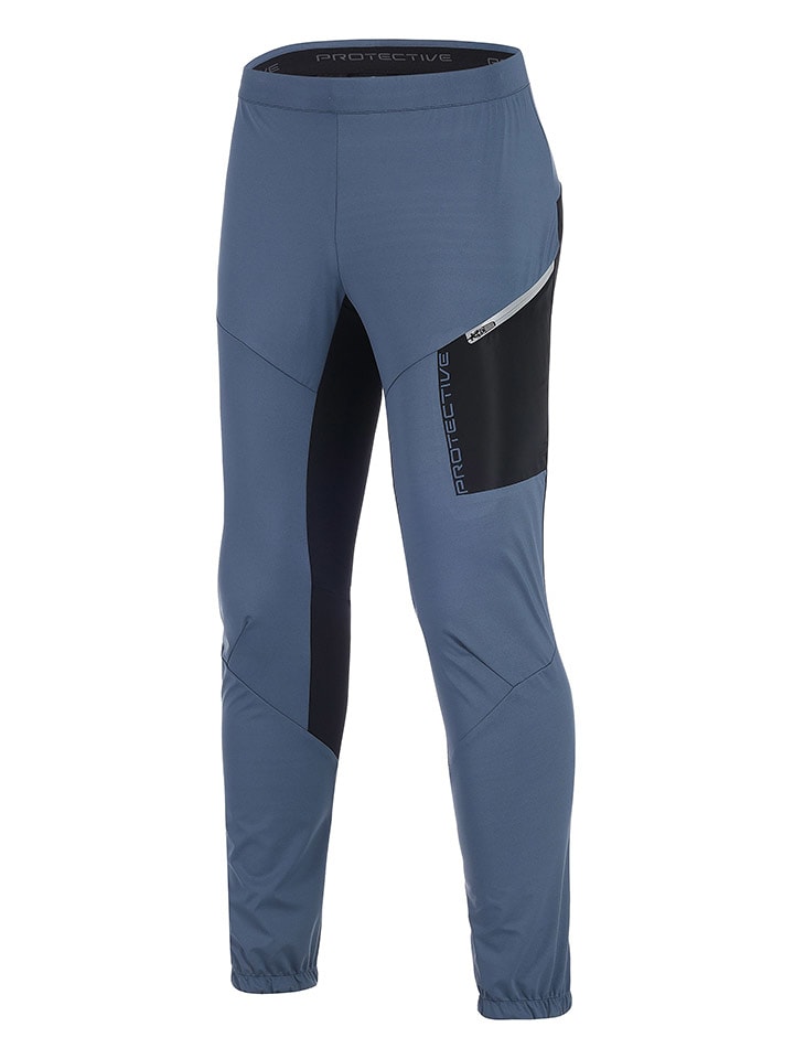 Protective Spodnie softshellowe "Motion" w kolorze niebiesko-czarnym rozmiar: 4XL