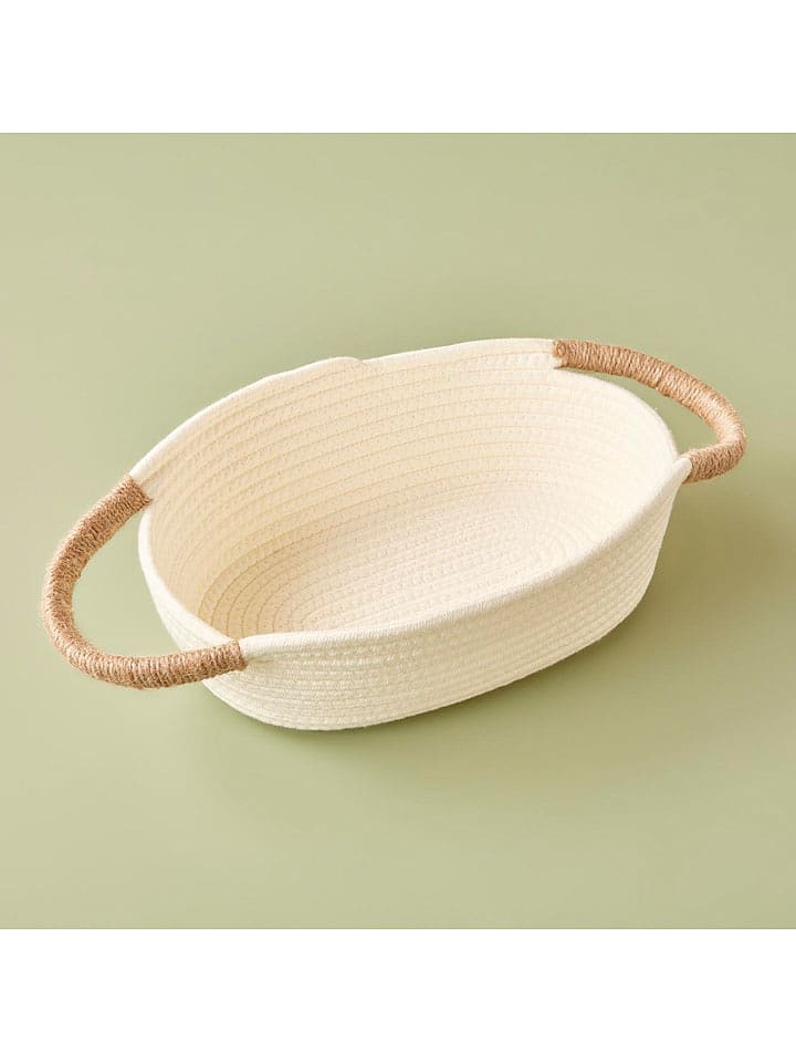 BELLA MAISON Koszyk "Montana" w kolorze kremowym - 31 x 8 x 21 cm rozmiar: onesize