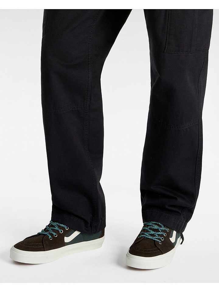 Vans Skórzane sneakersy w kolorze brązowo-oliwkowym rozmiar: 42