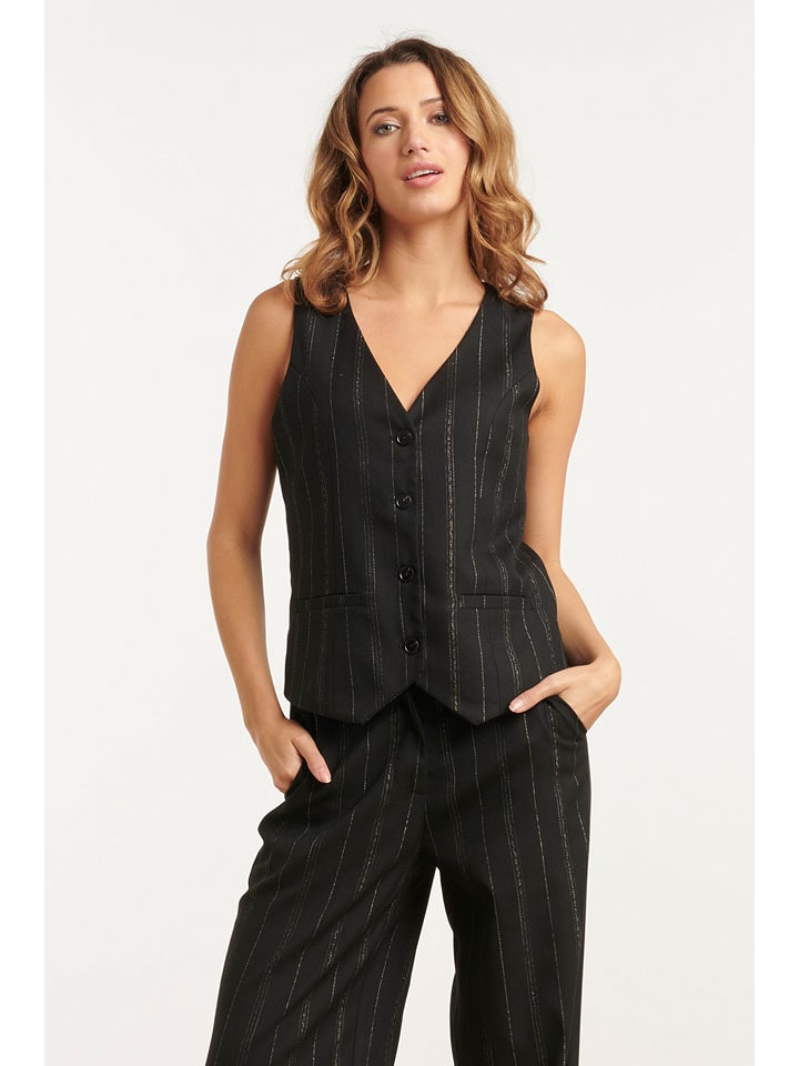 Smashed Lemon Kamizelka w kolorze czarnym rozmiar: S