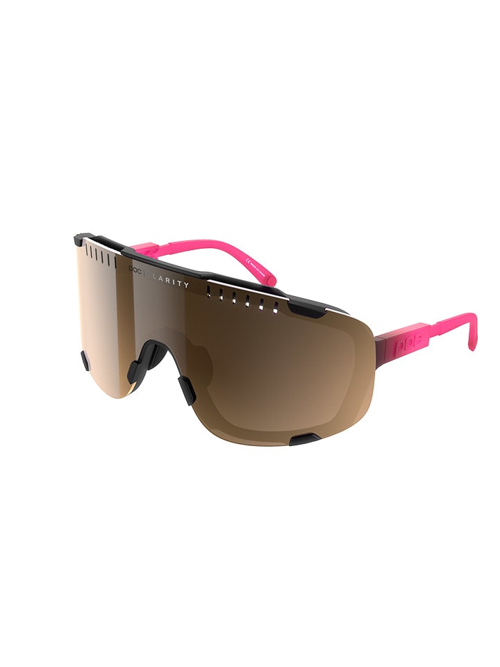POC Okulary rowerowe "Devour" w kolorze różowym rozmiar: onesize